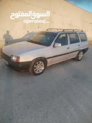  1 اوبل كدت ستيشن موديل 88 محرك 1600 انجكشن فحص قير عادي مرخصه ترخيص طويل