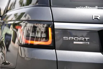  8 رنج روفر سبورت سوبر شارج وارد وكفالة وصيانة الوكالة 2018 Range Rover Sport HSE 3.0L Supercharged