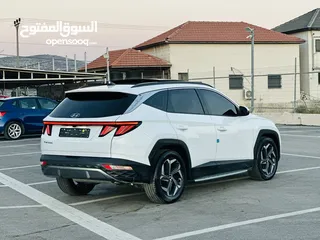 8 هونداي توسان/2024  فل الفل فتحة سقف بانوراما  2x4 ///240Hp بنزين + كهرباء  ( Haybrid) 1600cc