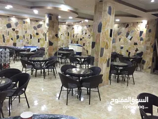  13 فررررررصه استثماريه لاتعوض مقهى وكوفي شوب في محافظة البلقاء مدينة السلط مساحة 500م