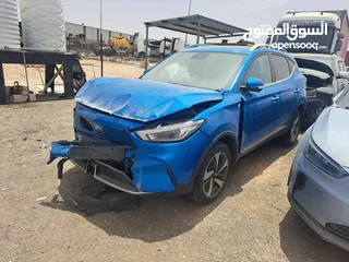  1 2023 Mg Zs كهربا بطارية الكبيرة فل كامل مصلح او على ضربته