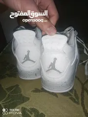  12 Jordan 4 Retro White Oreo (2021) نايك جوردن 4 بسعر مغري جداا بدل ال50 فقط 25