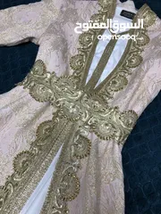  2 قفطان عرايسي مبطن مقاس 44
