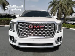  1 GMC YUKON DENALI 2021 US SPEC CLEAN TITLE  خالي من الحوادث تقبل التصدير للسعودية