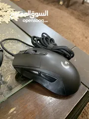  3 سماعات وماوس ليجوتيك جيمنج بحاله جيدة جداً