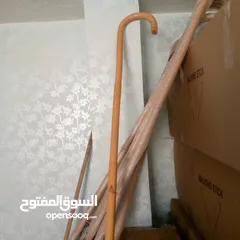  3 عكازات خيزران مستوردات من اندونيسيا مش خيزران مصري