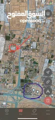  2 أرض سكنية سوبر كورنر مفتوحة من 3 جهات للبيع على الخط الاول لمحافظة مسقط