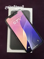  1 Iphone 11 64 GB  الجهاز نظيف بدون عيوب