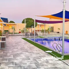  1 ضيوفنا الكرام  عيشو التجربه عنا بمزرعة وشاليه النور  مكان هادي وخصوصيه عائليه ومناظر طبيعية إلك وللأ