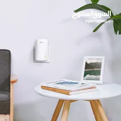  5 مقوي إشارة إنترنت-AC750 WiFi Range Extender  RE200(جهاز يغطي مناطق ضعيفة لقط الإشارة )