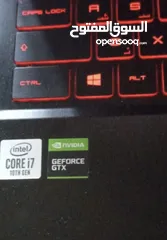  4 لابتوب MSI GF63 Thin 10SCSR مستعمل بحالة ممتازة للالعاب والتصميم والبرمجة