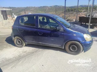  3 تويتا يارس موديل 2002 مطور جديد رخصة حتى شهر 11