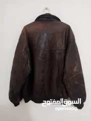  7 جاكيت و معطف للرجال Scana Of SCOTLAND جلد اصلي طبيعي 100 ٪ مستعملة بحالة ممتازة. Genuine Leather