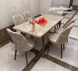  6 Extendable Dining table set with 6 chairs and 4 chairs