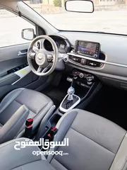  8 كيا بيكانتو 2018 GT LINE فل بصمة  عداد ( 44 ) ألف كيلو