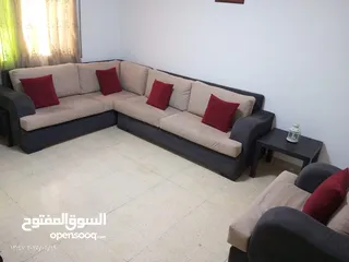  1 كورنر للبيع سبعة مقاعد وجه قابل للفك و الغسيل