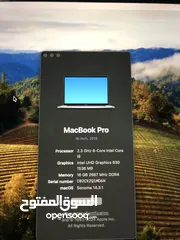  3 وكالة Macbook pro 2019 core i9 16inch