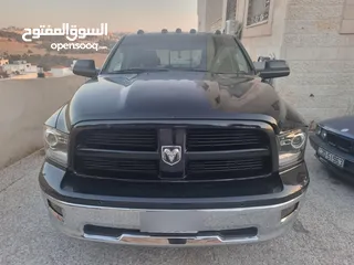  1 دوج رام هيمي 2010 لون اسود ملوكي مميز