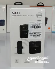  1 SX31 3 IN 1 MULTIFUNCTION WIRELESS MICROPHONE