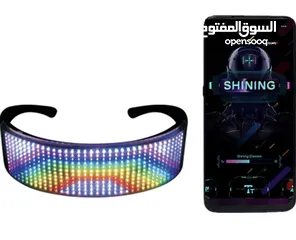  1 LED Light Up Glasses for Raves, Festivals, Fun, Parties, Birthday, Costumes, EDM