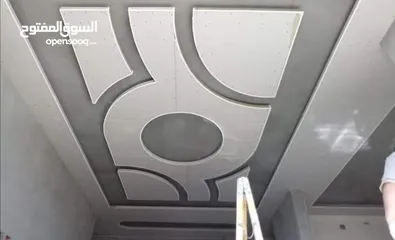  15 كهرباء وأحدث الديكورات المنزليه حبس بورد وتركيب بدل الخشب والرخام