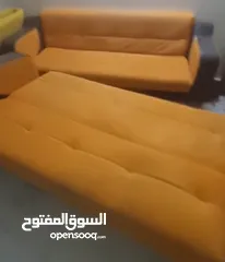  1 عفش مستعمل بحالة جيدة وخشب وحديد تقال