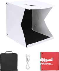  3 صندوق تصوير للمنتجات 40X40 CM LED Lightbox Studio Portable Photo Box