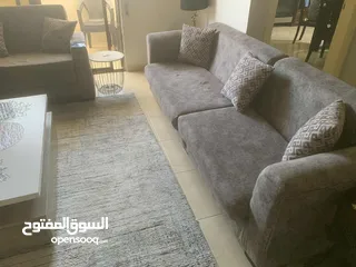  1 طقم كنب خشب تركي
