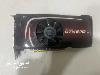  2 GeForce GTX 570 GPU Graphics Card