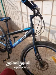  1 دراجة هوائية مع غيارات سرعة مقاس 24 جديدة ممتازة مستعملة عدة شهور فقط بسعر ممتاز