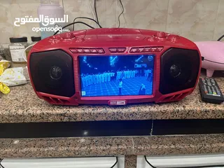  3 Dvd ستيريو شاشة مدمجة 7انش  Usb و راديومدخل hdmi