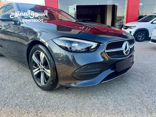  9 مرسيدس C180 موديل 2023 افنجارد فتحة غرافيت بحالة الزيرو وارد المانيا مميزة