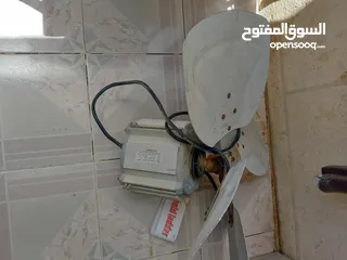  5 مراوح مكيف عدد 2شغالات100/100كانو ركبين على كمبرسر 8.5