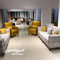  14 Sofa seta New available for sela work Oman