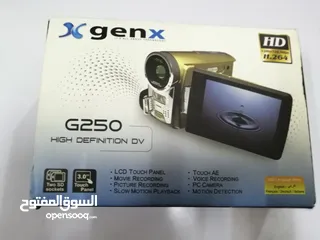  1 للبيع او التبديل، كاميرا genx G250 HIGH DEFINITION DV