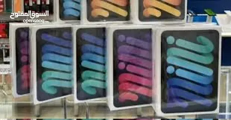  12 iPad mini 7 جديد كفالة لمدة عام من تاريخ الشراء الجهاز  (128GB)