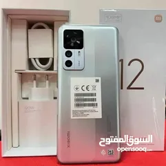  1 مستعمل اخو الجديد شاومي 12T 5G رام 12 جيجا 256 أغراضة والكرتونه الأصلية متوفر توصيل