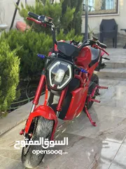  7 دراجه كهربائية للبيع بحاله الوكاله