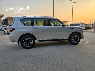  3 Nissan Patrol Le Platinum 2024 silver