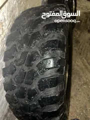  4 جنط فورد f150  لاريت كروم مدهون اسود بحالة الوكاله