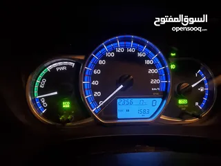  10 تويوتا يارس هايبرد - سنه 2016 -فحصها 7جيد -مواصفات اوروبية .استخدام شخصي خفيف