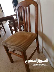  7 طاوله وست كراسي زان للبيع