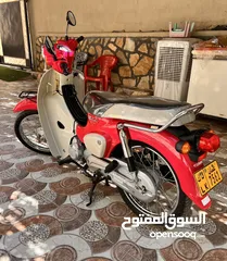  1 للبيع دراج هوندا2021 بحالة وكالة 110cc