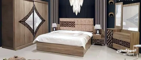  7 غرفة نوم مستر مع فرشة هدية