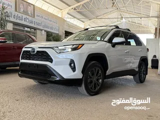  6 تويوتا راف فور ((2024)) XLE بريميوم، فل كامل، فحص كامل، فورويل، بطارية ليثيوم، حرة، بحالة الوكالة..