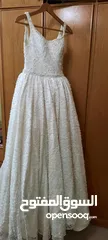  3 فستان عروس تفصيل من تركيا بنصف سعر التكلفة