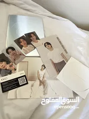  3 البوم جيمين face نسخة invisible face الأصلي مع جميع محتوياته مع 55 فوتوكارد مجاني لجميع اعضاء BTS