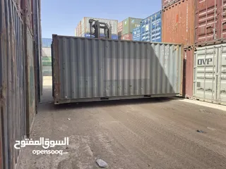  10 حاويات(‏container)20 +40 قدم للبيع مجمرك  وغير مجمرك و عالي وستاندر وحاويات مبردة ******************