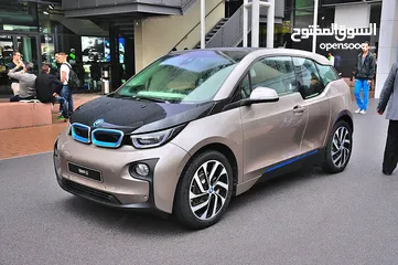  1 50 كم ماشيه دفعه 6500  قسط 200 بدون بنك BMW i3  شحن منزلي و كازيه نظام بنزين ريكس تيرا