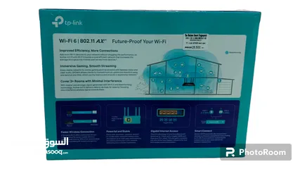  4 مقوي شبكه الانترنت TP-Link Ax1500 next-gen